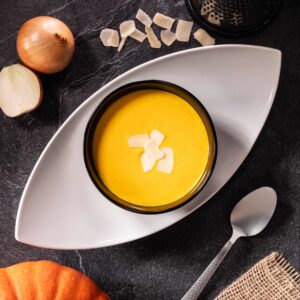 Velouté de potimarron au parmesan